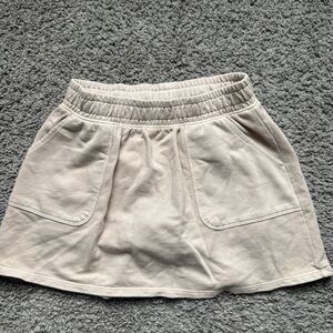 Kids Cream Skort